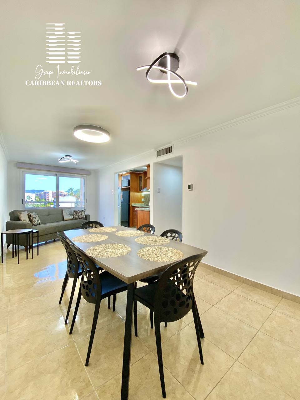 EN ALQUILER COMODO APARTAMENTO EN EL CONJ RESD ARCHIPIELAGO GARDEN. PLAYA EL ANGEL