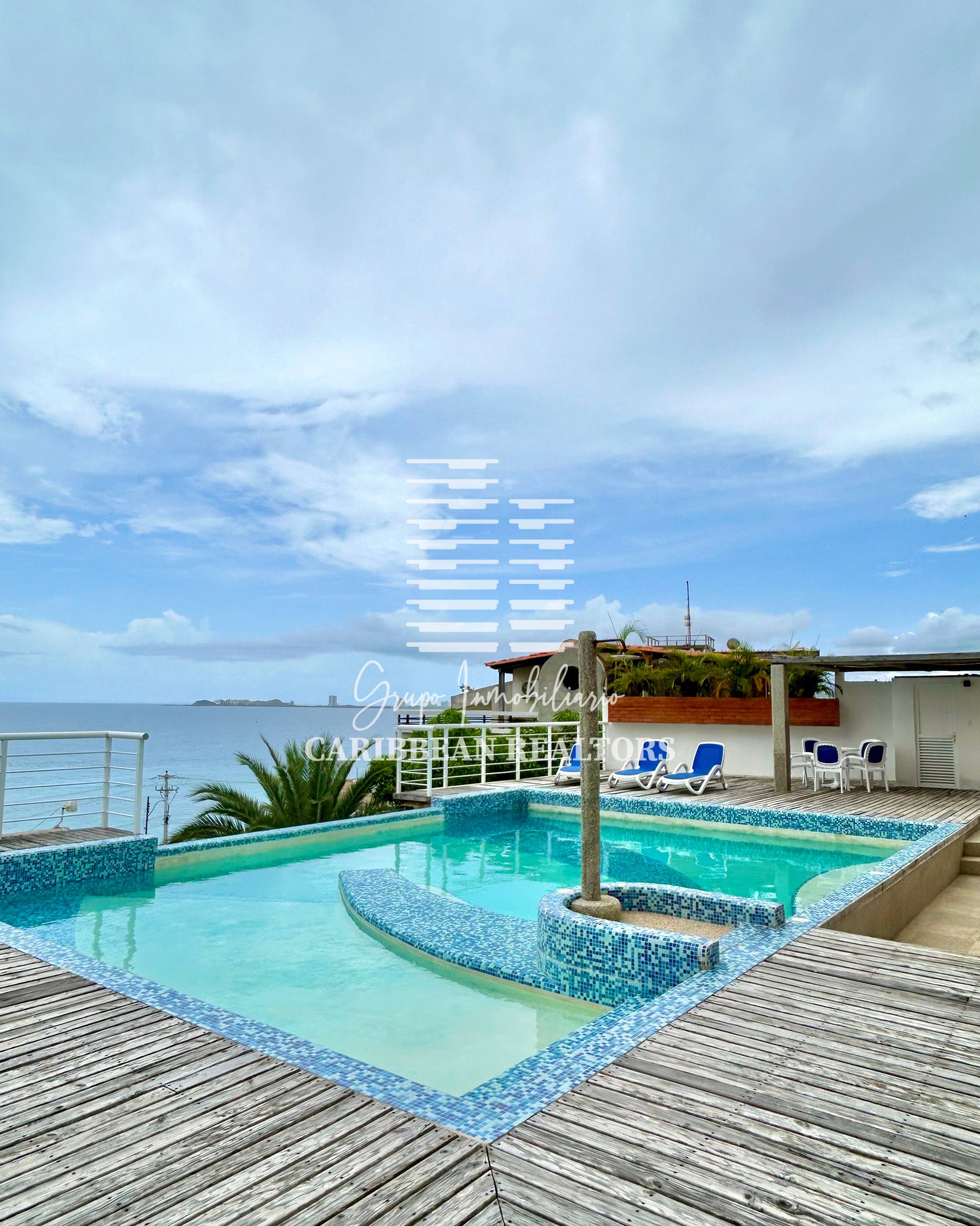 EN VENTA APARTAMENTO CON VISTA AL MAR EN EL EDIFICIO LA GOLETA EN LA CARANTA. PAMPATAR.